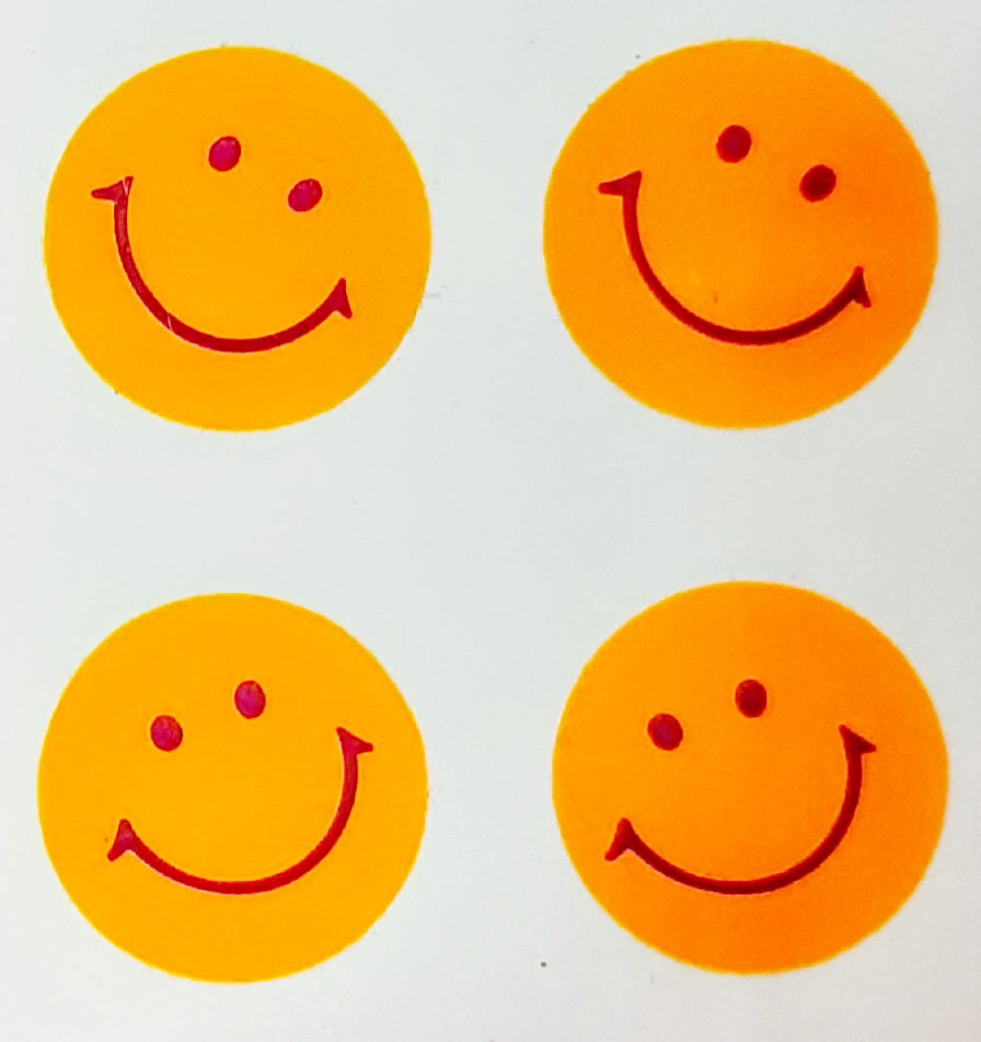 Sticker Rarität Papier Smiley in neon – Your Sticker